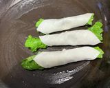 鶏ひき肉のシソ巻き作り方4写真