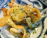 おつまみ一品●鶏皮の塩レモン焼き作り方3写真