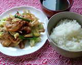 源たれで！ロース肉の肉野菜炒め♪作り方4写真