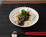 レンジで茹でる。酢味噌素麺作り方6写真