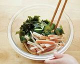 かにかまぼこときゅうりの酢の物作り方4写真