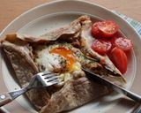 そば粉のガレット・スパイス挽肉作り方8写真