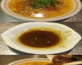 美味ドレ蜂蜜グリーンプルコギかき玉うどん作り方2写真