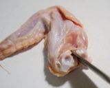 みつせ鶏の手羽先餃子作り方1写真