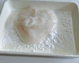絶品！求肥入り♪よもぎのきな粉揚げパン♪作り方6写真
