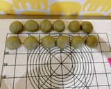 絶品！求肥入り♪よもぎのきな粉揚げパン♪作り方7写真