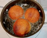 絶品！求肥入り♪よもぎのきな粉揚げパン♪作り方11写真