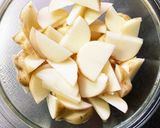 新じゃがの簡単ガーリックポテト作り方1写真