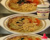美味ドレと蜂蜜ごまペーストで味噌鍋!作り方1写真