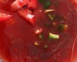 素麺つゆアレンジ ガスパチョ風作り方2写真