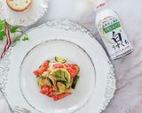 ズッキーニとトマトとツナの冷製パスタ作り方5写真