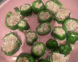 輪っかぴーまんの肉詰め作り方5写真