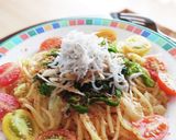 新生姜とアンチョビとキャベツのパスタ作り方6写真