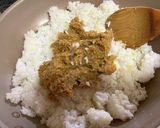 リメイク!簡単【キーマカレーチャーハン】作り方5写真