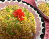 リメイク!簡単【キーマカレーチャーハン】作り方7写真