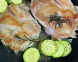 鶏のドライトマト入りハーブ焼き 作り方5写真