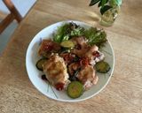 鶏のドライトマト入りハーブ焼き 作り方9写真