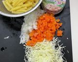 お手軽マカロニ野菜ツナサラダ作り方3写真