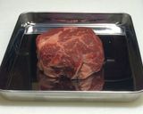 牛赤身肉のカフェド･パリ･バターステーキ作り方1写真