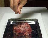 牛赤身肉のカフェド･パリ･バターステーキ作り方3写真
