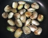 アサリときゃべつの蒸し煮作り方1写真