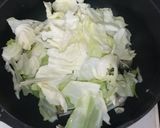 アサリときゃべつの蒸し煮作り方2写真