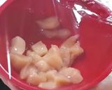 じゃがいもと鶏胸肉の☆梅冷やし漬け作り方1写真
