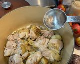 塩麹で⭐︎チキンのトマト煮込み作り方3写真