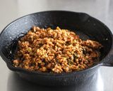 高タンパク＊アーモンドミルク使用の担々麵作り方3写真