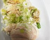 しっとり茹鶏のネギソース作り方7写真