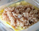 レンジで簡単　卵1個のオムライス作り方7写真