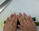 たたききゅうりの梅みそみょうが和え作り方2写真