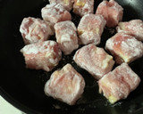 ナスと肉巻き生揚げの炒め作り方4写真