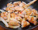行列のできる☆鶏のとろとろ生姜焼き定食作り方4写真