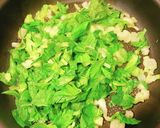 セロリ葉っぱの炒め物作り方1写真