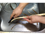 ごぼうちくわの韓国海苔巻き揚げ★動画あり作り方1写真