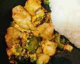 ゴーヤーチャンプルー+カレーチャーハン作り方2写真