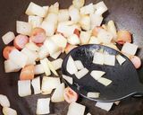 夏休み☆野菜カレースープ☆カレーフレーク作り方2写真