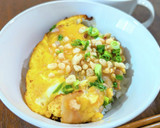 豚肉と卵と天かすを使ったたぬき丼作り方4写真