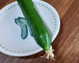 キュウリがいっぱい☆ハムチートースト1作り方2写真