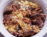ちょっと贅沢牛とじ丼作り方5写真