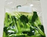小松菜漬け入り餃子作り方1写真