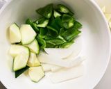 肉無チクワ中華風すっきり親子丼味野菜炒め作り方7写真