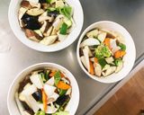 肉無チクワ中華風すっきり親子丼味野菜炒め作り方13写真