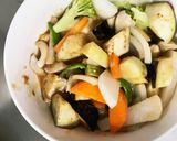 肉無チクワ中華風すっきり親子丼味野菜炒め作り方14写真