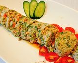 いんげん入り鶏肉棒…レンジで簡単つくね作り方4写真