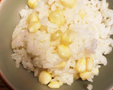 白いとうもろこしのご飯　ひげ入り(^^)作り方7写真