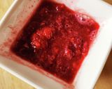 アイスラズベリーコーヒーフルーツコーヒー作り方1写真
