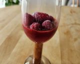 アイスラズベリーコーヒーフルーツコーヒー作り方2写真