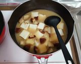 ♡蕎麦湯を使った味噌汁♡作り方4写真